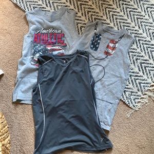 Set of 3 boys sleeveless shirts